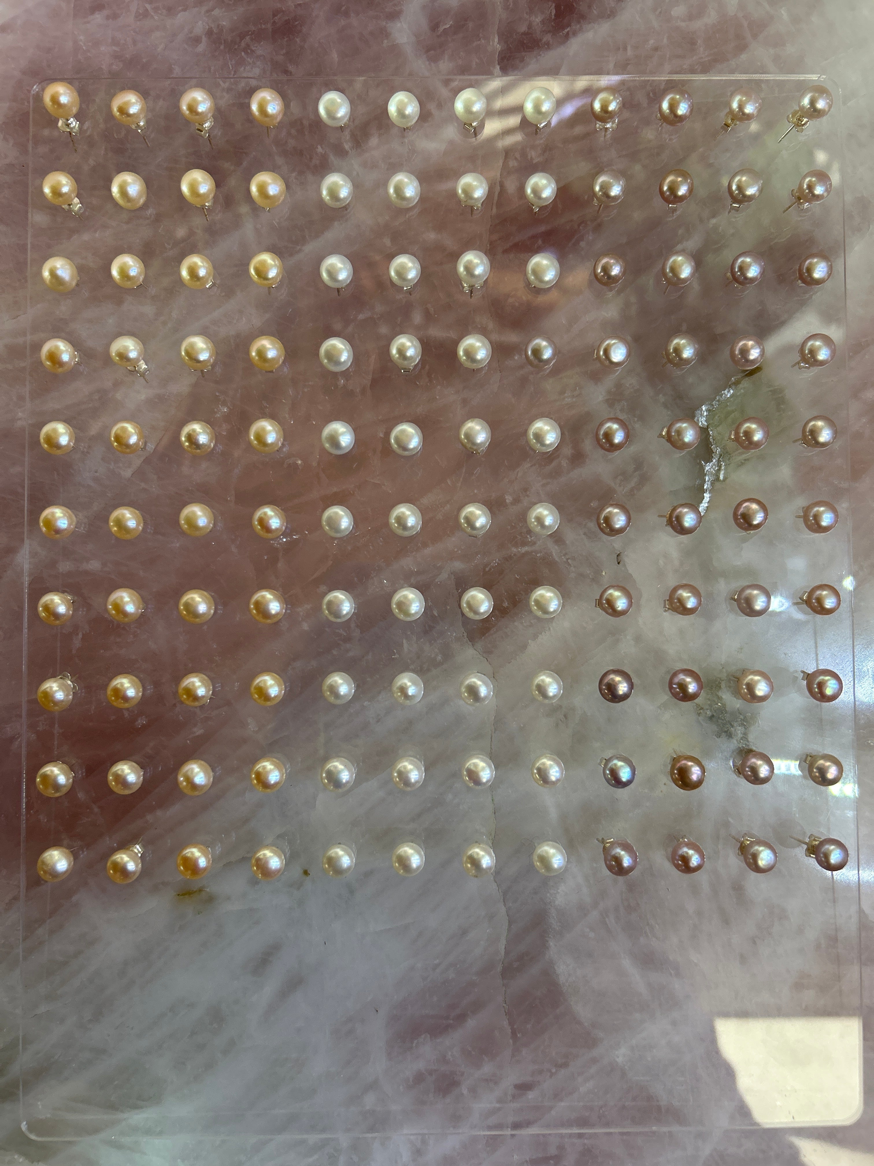 Pearl Studs Mountain Mineral Market